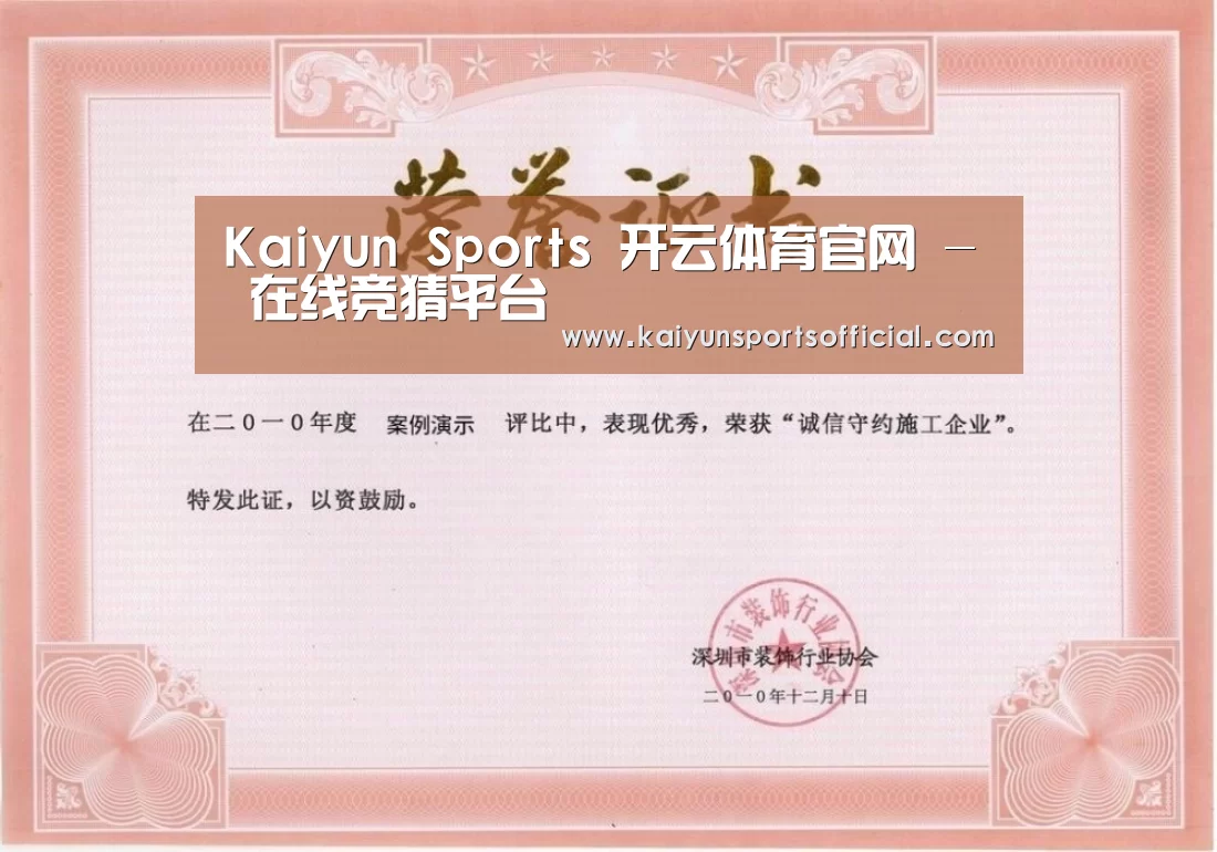 荣誉证书二